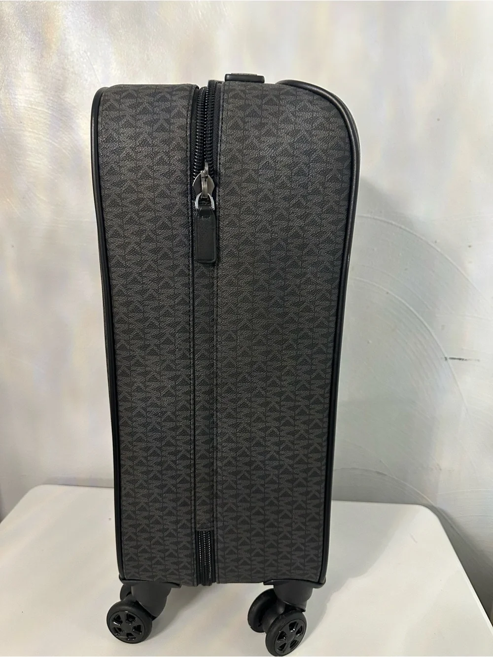 Michael Kors Charcoal/Black Signature Carry-On Spinner